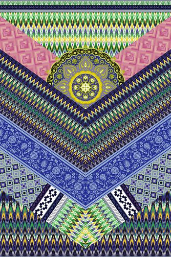 510831-条纹民族花纹