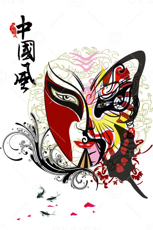 蝴蝶印花华亿平台图片