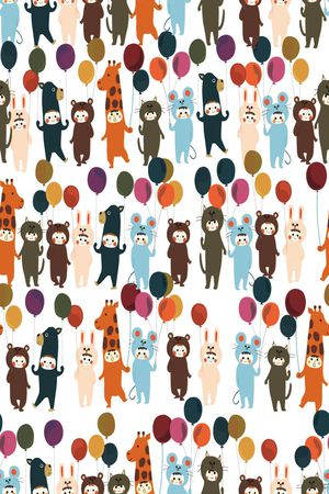 可爱印花华亿平台图片