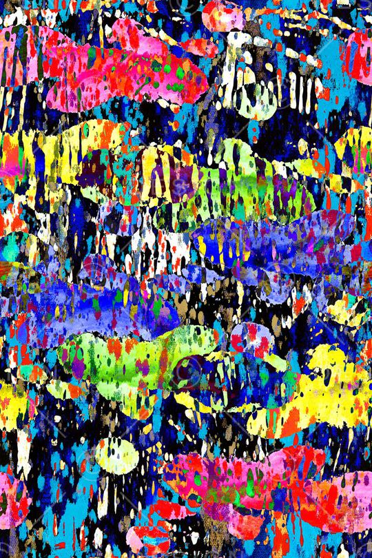 抽象印花华亿平台图片