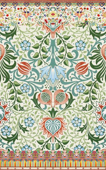 欧式印花华亿平台图片