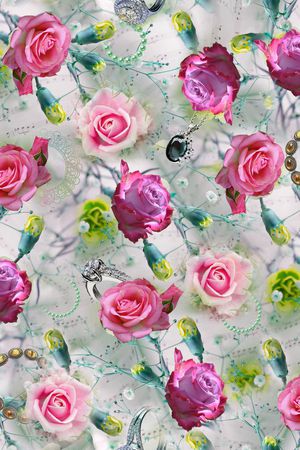 清爽印花华亿平台图片