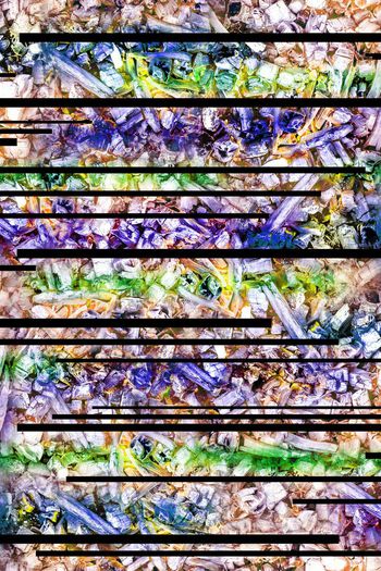 511264- 抽象 五彩肌理 条纹组合