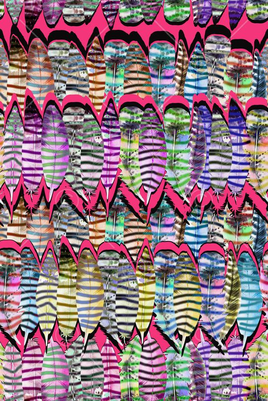 休闲时尚印花华亿平台图片