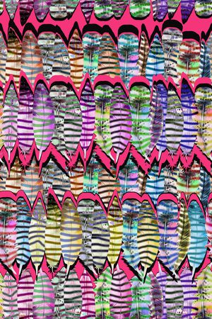 休闲时尚印花华亿平台图片