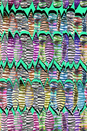 休闲时尚印花华亿平台图片