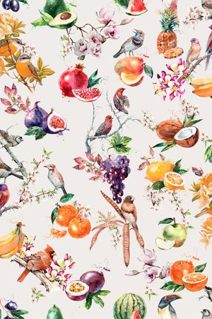 鸟印花华亿平台图片