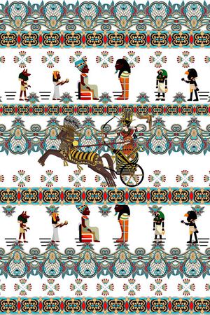 埃及皇后印花华亿平台图片