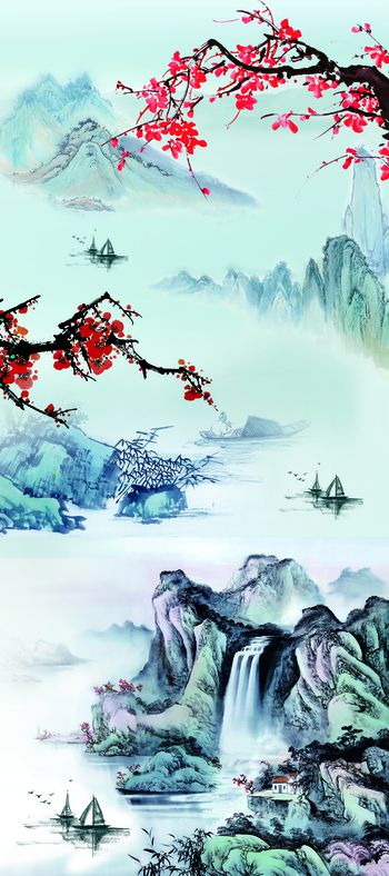 国画印花华亿平台图片