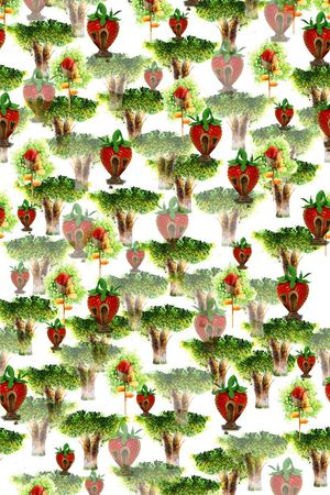 草莓屋印花华亿平台图片