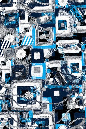 布纹 珠宝印花华亿平台图片