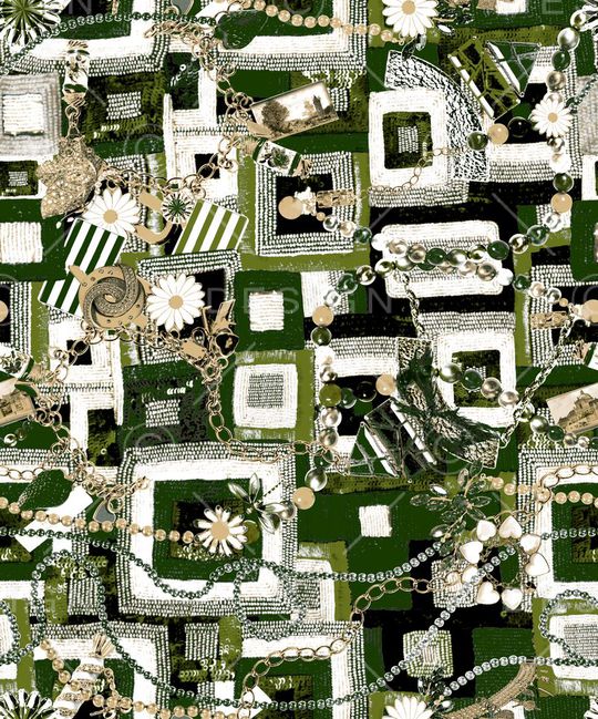 布纹 珠宝印花华亿平台图片