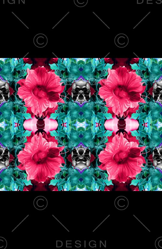 时尚大牌印花华亿平台图片