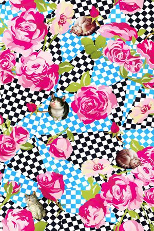 手绘印花华亿平台图片