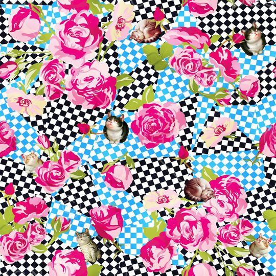 手绘印花华亿平台图片