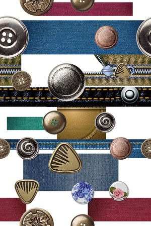 复古休闲印花华亿平台图片