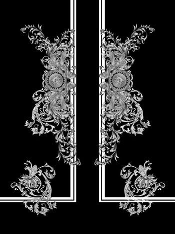 511712-最新范思哲VERSACE藤条宫廷风