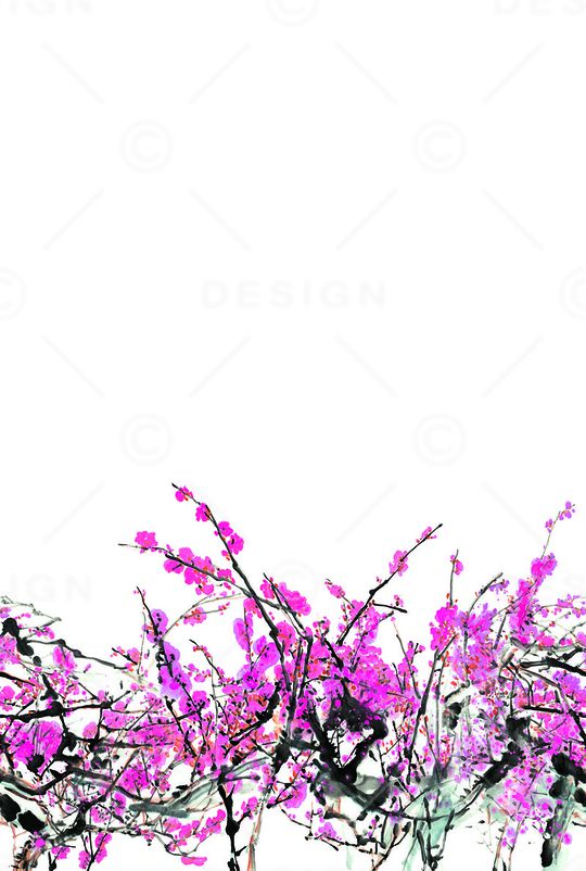 中国风印花华亿平台图片