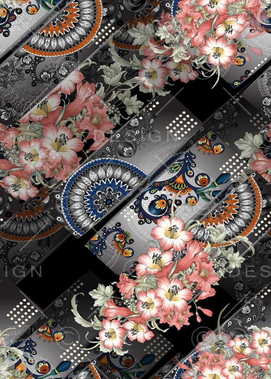 几何印花华亿平台图片