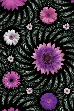 复古印花华亿平台图片