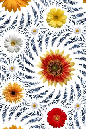 钝色金属质感印花华亿平台图片