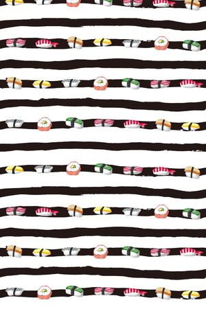 条纹印花华亿平台图片