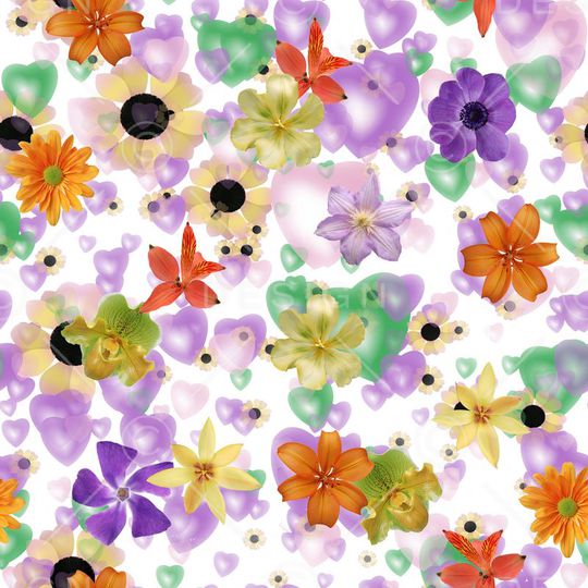 潮流时尚印花华亿平台图片