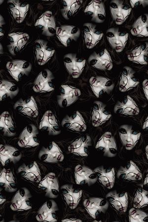 恐怖印花华亿平台图片