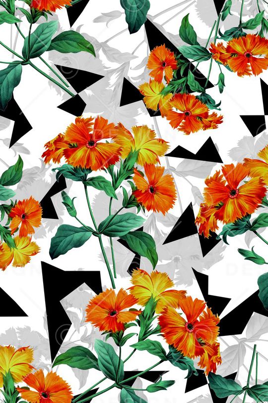 几何印花华亿平台图片