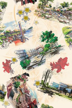 建筑印花华亿平台图片