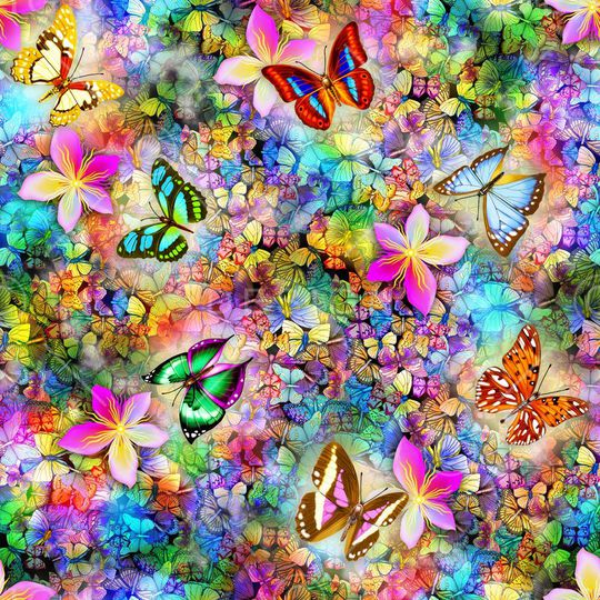 抽象印花华亿平台图片