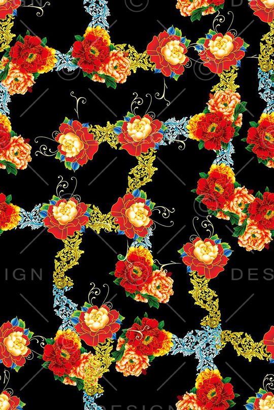 富贵印花华亿平台图片