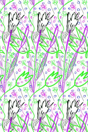 手绘印花华亿平台图片