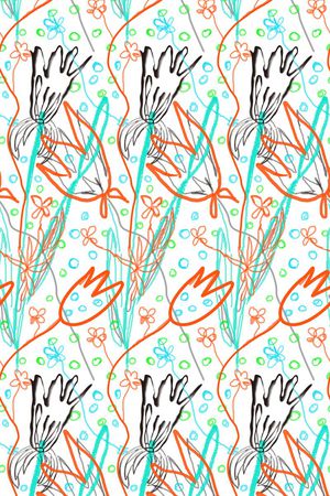 手绘印花华亿平台图片