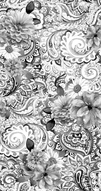 512140-花卉   几何纹理