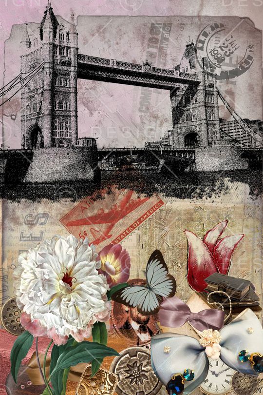 复古英伦风印花华亿平台图片