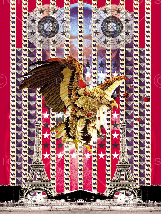 欧式印花华亿平台图片