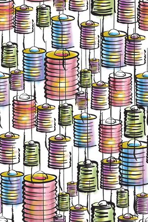 水彩印花华亿平台图片