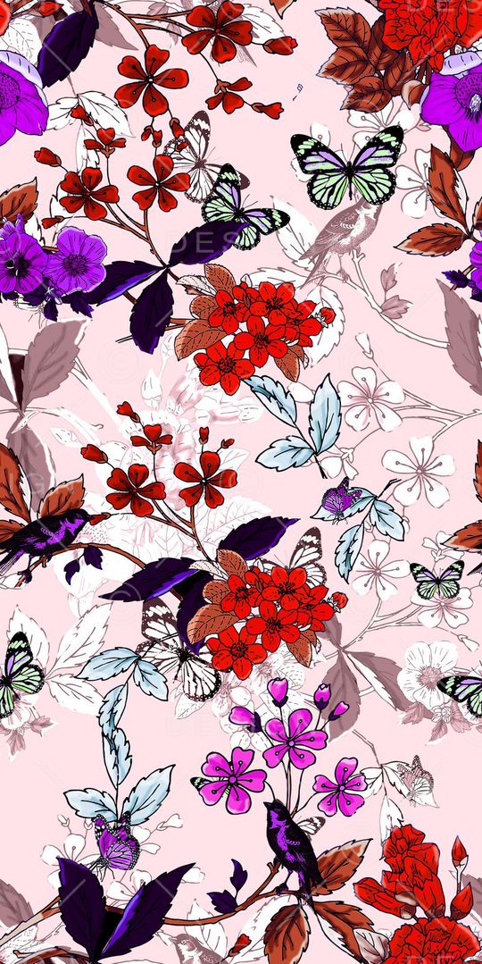 手绘印花华亿平台图片