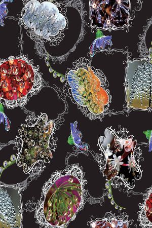 晶莹剔透印花华亿平台图片