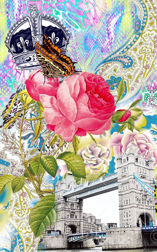 MAX-大牌风格印花华亿平台图片