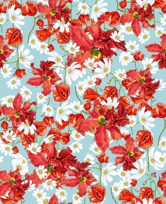 潮流时尚印花华亿平台图片