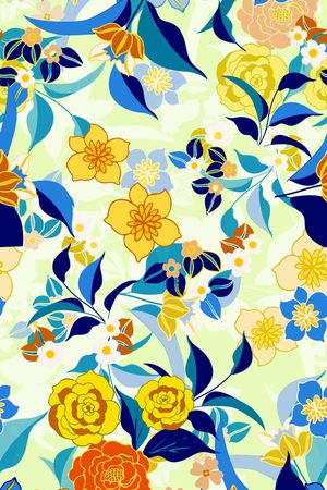 花朵印花华亿平台图片