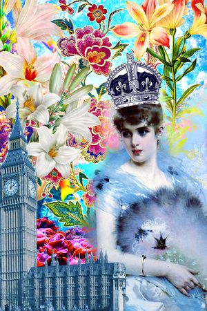 MAX-大牌风格印花华亿平台图片