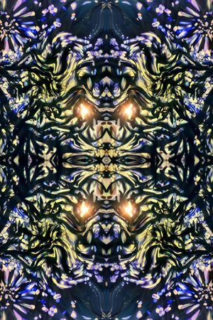 抽象印花华亿平台图片