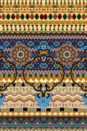 彩横条印花华亿平台图片