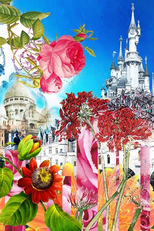 MAX-大牌风格印花华亿平台图片