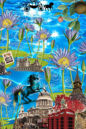 MAX-大牌风格印花华亿平台图片