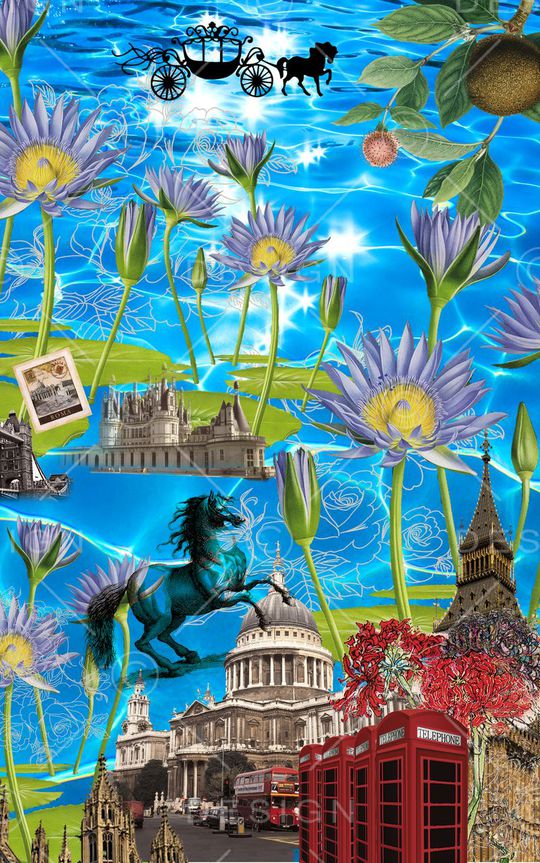 MAX-大牌风格印花华亿平台图片