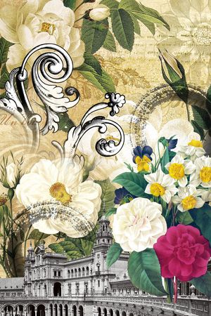 潮流时尚印花华亿平台图片